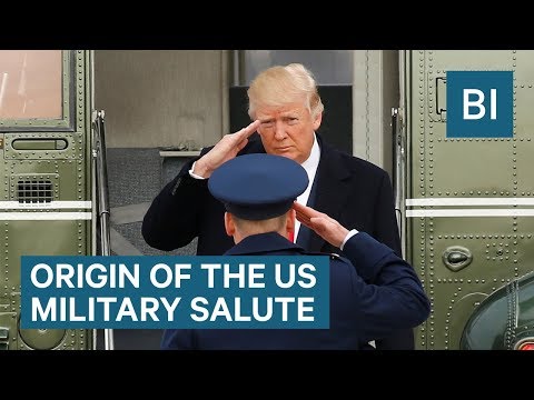 The Origins Of The US Military Salute