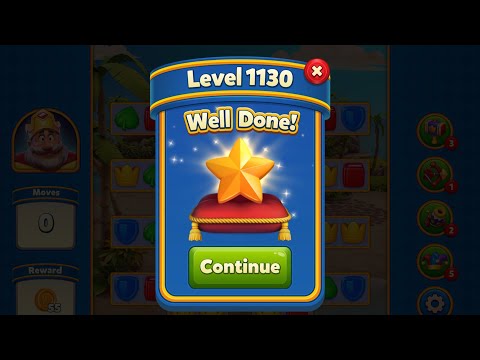 Royal Match - King Robert - Level 1130