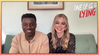 Annalisa Cochrane and Chibuikem Uche Chat One of Us is Lying & How the Cast Bonded video