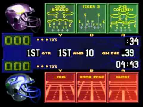 NFL Quarterback Club 96 Super Nintendo