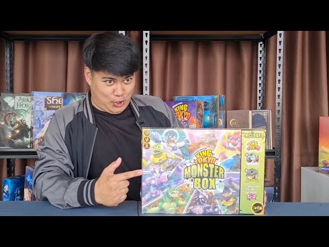 King of Tokyo Monster Box - Unboxing (English)