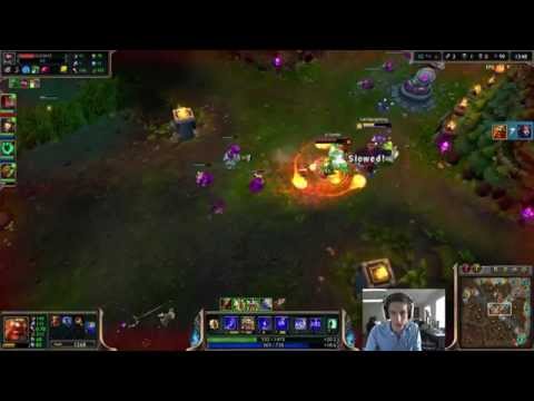 Bjergsen Gragas vs LeBlanc [Challenger ranked solo queue mid]