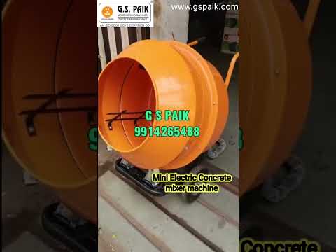 Mini Concrete Mixer Machine