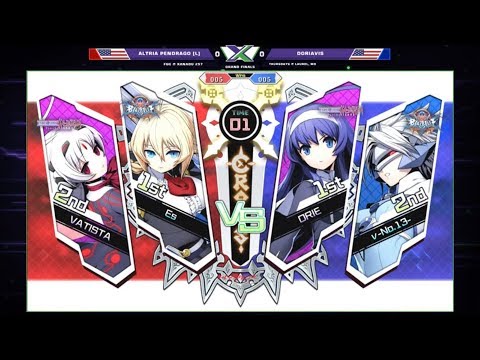 F@X 257 BB:CTB - Altria Pendrago [L] Vs. Doriavis - BlazBlue: Cross Tag Battle Grand Finals