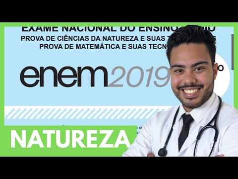 📗GABARITANDO NATUREZA DO ENEM 2019 AO VIVO (Resolução de ALTO NÍVEL)