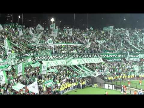 "CÃNTICOS LOS DEL SUR | AtleÌtico Nacional 4   Fortaleza 1, Fecha 5, Liga Ãguila 2016-I" Barra: Los del Sur &bull; Club: Atlético Nacional