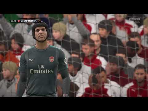 Arsenal 1-1 Östersunds 2-1 agg - 0-1 GOAL: Alhaji Gero