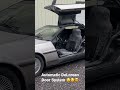 🔥DeLorean Automatic Door System! Remote controlled. 😲🤤😍
