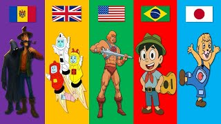 Cartoons From Different Countries | Pt.85