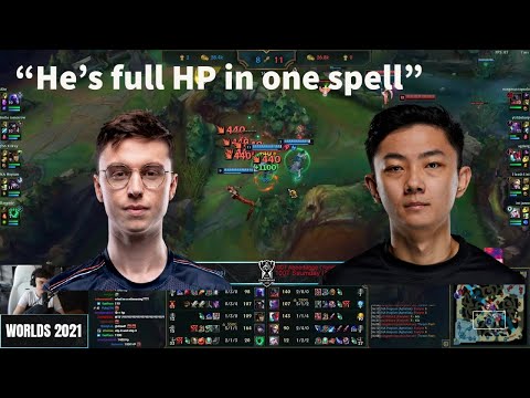 Caedrel Reacts To 100T FBI's INSANE Heal On Aphelios