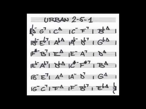 2 5 1 All Keys Urban Backing Track