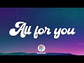 Cian Ducrot Ella Henderson All For You Lyrics