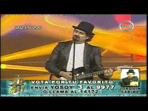 YO SOY TEMPORADA 2013: Joaquin Sabina (Andy Pereyra) Quien me ha robado el mes de abril 1/2 - 02/05