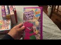 My Concert VHS Tapes And DVD From Barney The Wiggles And Bob The Builder