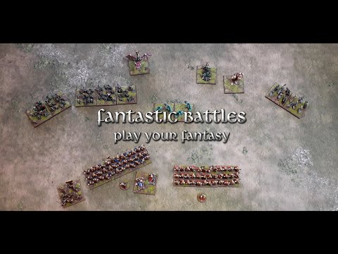 Fantastic Battles - example turn play-through