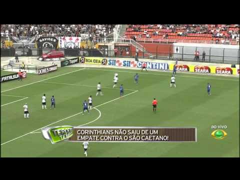 Melhores Momentos CORINTHIANS X SÃO CAETANO 2X2 HD