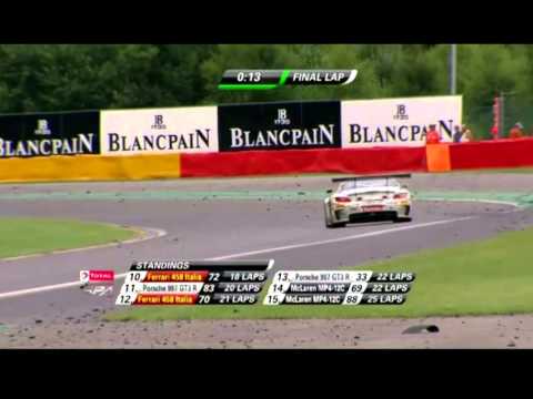 Total 24 hours of SPA 2013 - Final laps