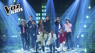 El Equipo Cepeda canta Un Ratito | La Voz Kids Colombia 2018