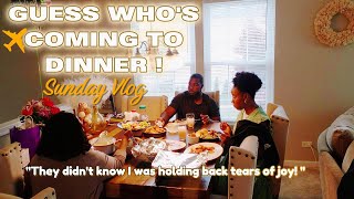 Guess Who's Coming To Dinner! Sunday Vlog