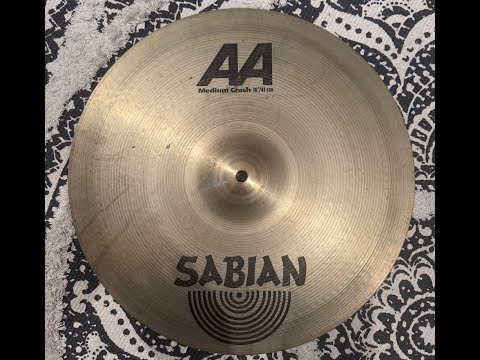 Sabian 16" AA Medium Crash Cymbal image 3