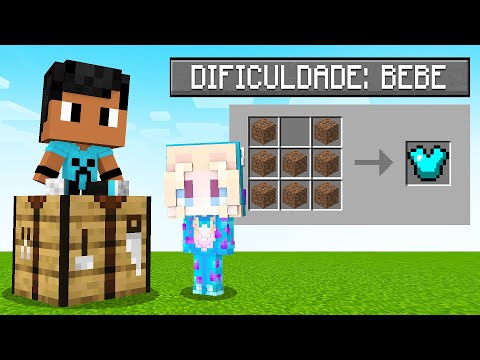 E se o MINECRAFT FOSSE PARA BEBÊS?