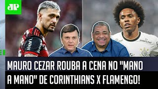 Sensacional: Mauro Cezar ‘corneta’ comparação entre Flamengo e Corinthians e ‘rouba a cena’