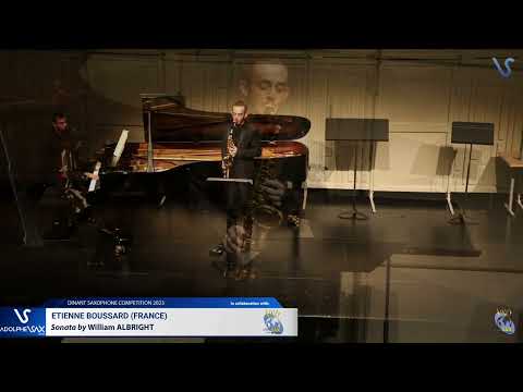 Etienne Boussard (France) plays Sonate by W. ALBRIGHT