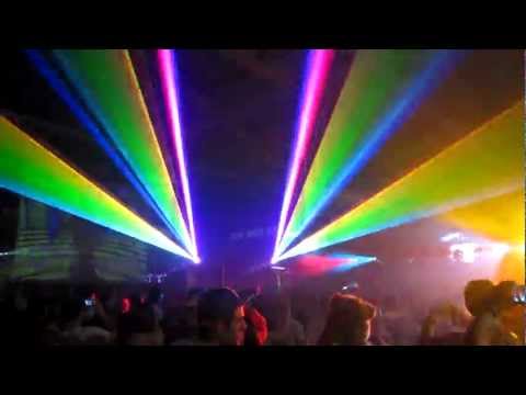 DJ Lady Faith & Hard Dance Nation- Chicago **Insane Full Color Laser Show** 1080HD
