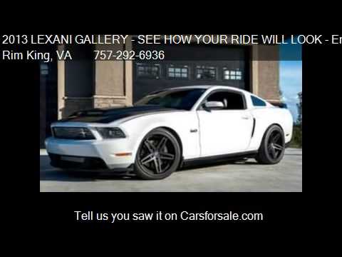 2013 LEXANI GALLERY - SEE HOW YOUR RIDE WILL LOOK  - for sal