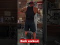 Back workout. #bodybuilding #fitness #shortvideos #shortviral #fitness #motivation