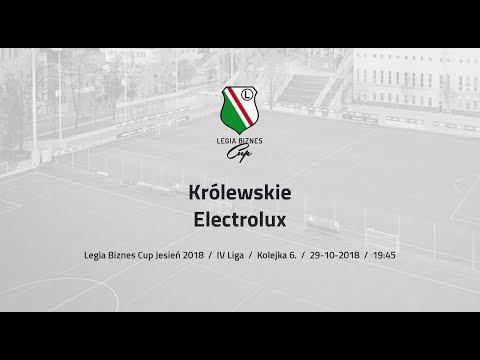 Skrót spotkania Królewskie - Electrolux ( Legia Biznes Cup Jesień 2018 )