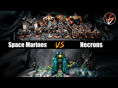 Space Marines vs Necrons Battle Report 10th Edition 2000pts
