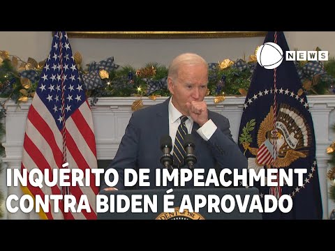 Câmara dos EUA aprova inquérito de impeachment contra Biden