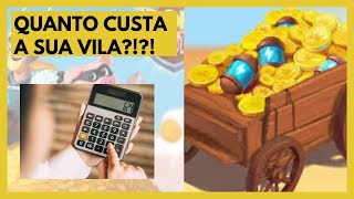 SAIBA EXATAMENTE QUANTO CUSTA A SUA VILA !!! $$$ [Coin Master]