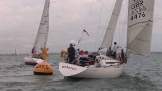 preview picture of video 'Day 6 of Cowes Week 2009'