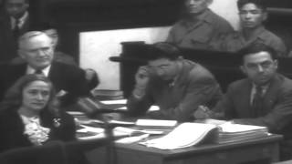 War Crimes Atrocity Trials, Yokohama, Japan, 03/11/1948  (full)