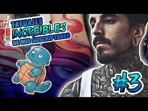 REACCIONANDO a los TATUAJES INCREÍBLES de mis SUBS 💉 #03