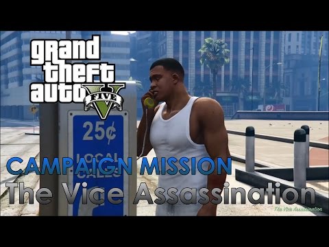 Grand Theft Auto 5 Walkthrough Gameplay Part 40 - The Vice Assassination (PS4)