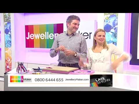 Rose Gold Findings and Peridot JewelleryMaker LIVE dd/mm/yy