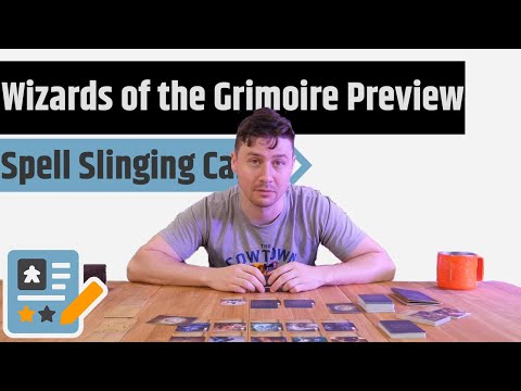 Grimoire Preview - A Mage Battling Spell Game