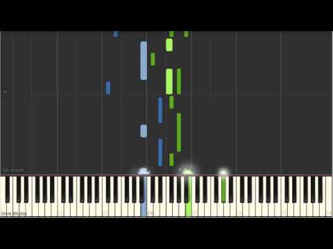 Sundial Dreams - Kevin Kern - Piano Tutorial (Synthesia)
