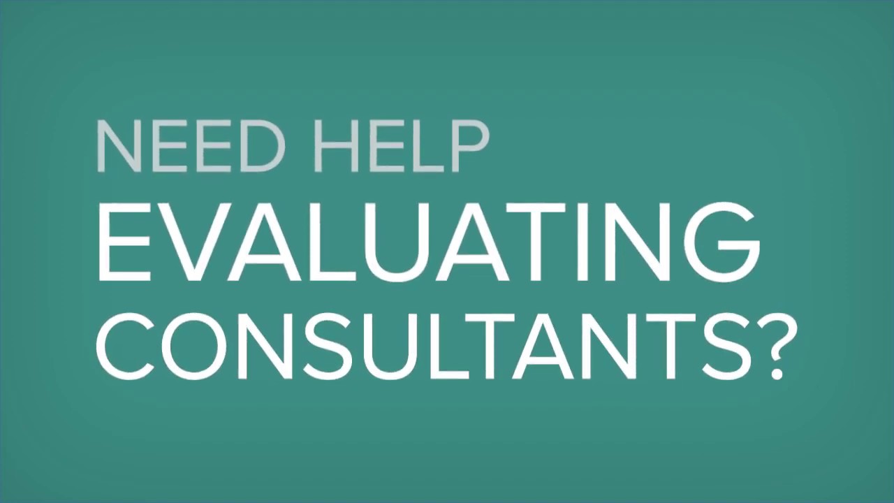 Consultant Evaluation Matrix