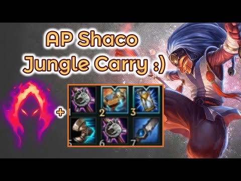 AP Shaco Jungle to Diamond [League of Legends] Full Gameplay - Infernal Shaco