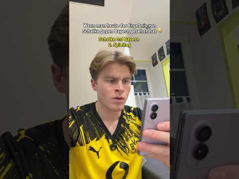 Wenn man heute das Ergebnis von Schalke gegen Bayern gesehen hat 😭