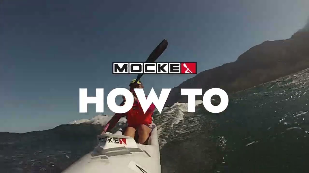 HOW TO stick a Weed Deflector on your surfski