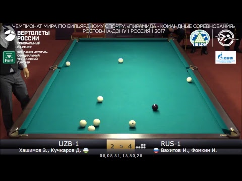 CM2017 (Хашимов З., Кучкаров Д.)  UZB-1 - RUS-1 (Вахитов И., Фомкин И.)
