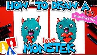 How To Draw A Love Monster