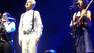 David Byrne & St. Vincent - Outside of Space & Time @ Williamsburg Park 9/29/12