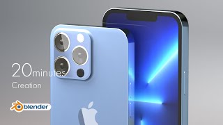 Blender3.0 iPhone13 modeling