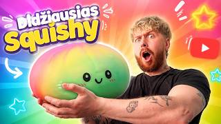 Nupirkau Didžiausią Squishy **OMG**│Stimomedia | Pildyk